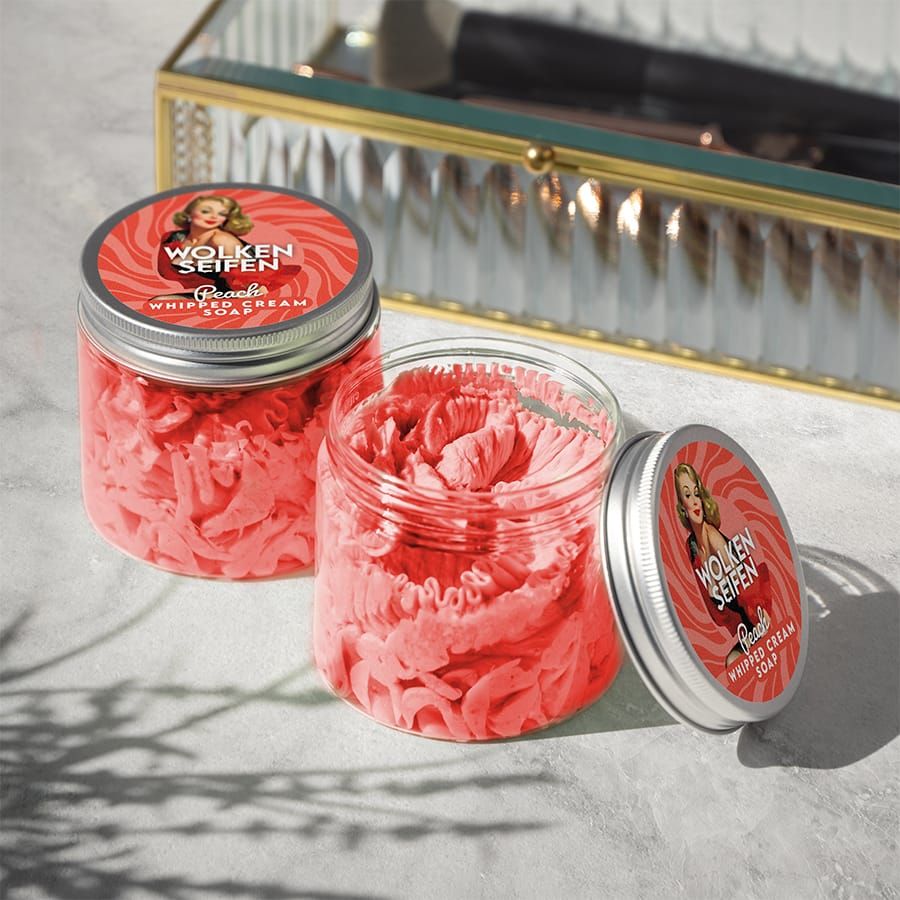 Whipped Cream Soap Peach Whipped Cream Soap Peach