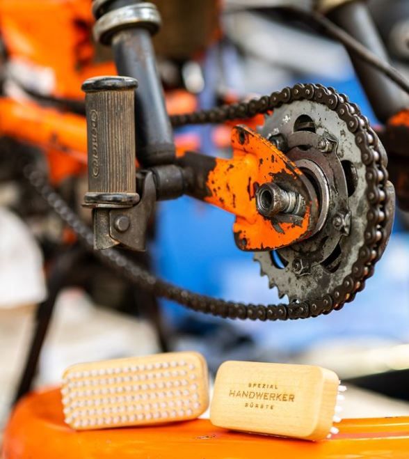 Handwerkerbürste Buchenholz