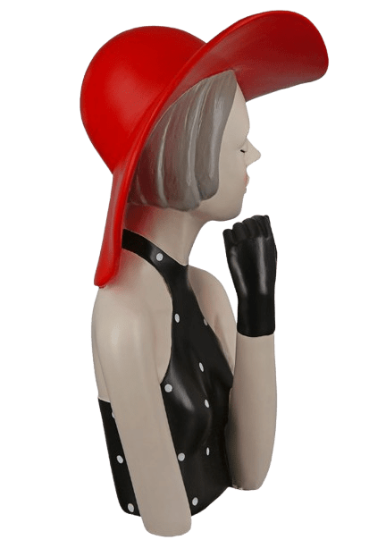 Lady mit rotem Hut Lady mit rotem Hut