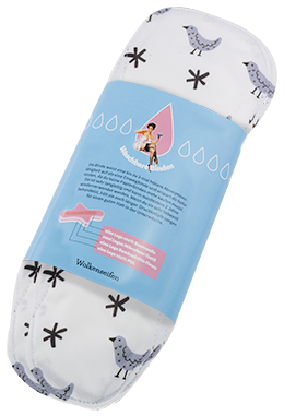 3 Binden normal Vogel weiß 3 Binden normal Vogel weiß