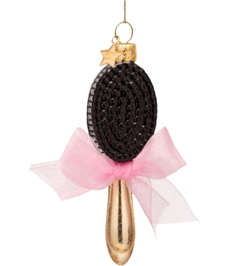 Glasobjekt Haarbürste Glasobjekt Haarbürste