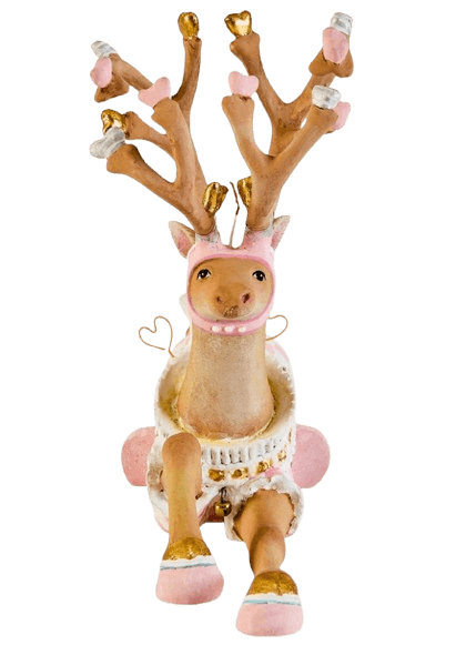 Dash Away Sitting Cupid Reindeer Dash Away Sitting Cupid Reindeer