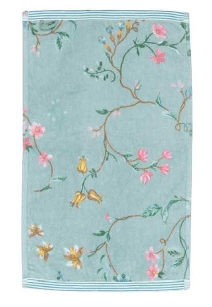 Gästehandtuch Les Fleurs Hellblau Pip Studio Gästehandtuch Gästehandtuch Les Fleurs Hellblau