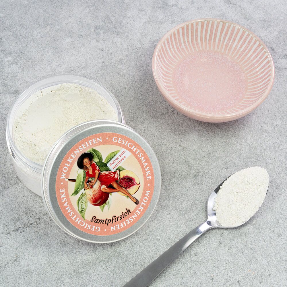Gesichtsmaske Samtpfirsich Gesichtsmaske Samtpfirsich