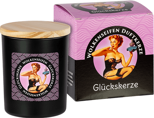 Duftkerze Glückskerze Wolkenseifen Duftkerze Glückskerze ohne Hintergrund