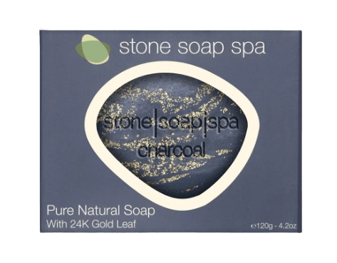 Stone Soap Charcoal 24k Gold Stone Soap Charcoal 24k Gold
