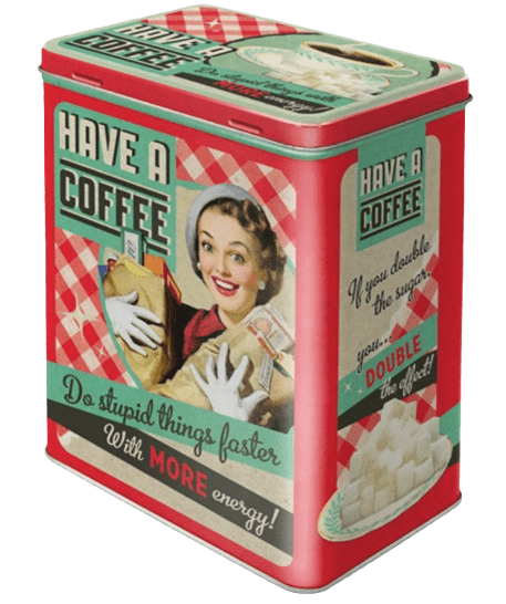Geschenkdose Have a Coffee Vorratsdose have a coffee