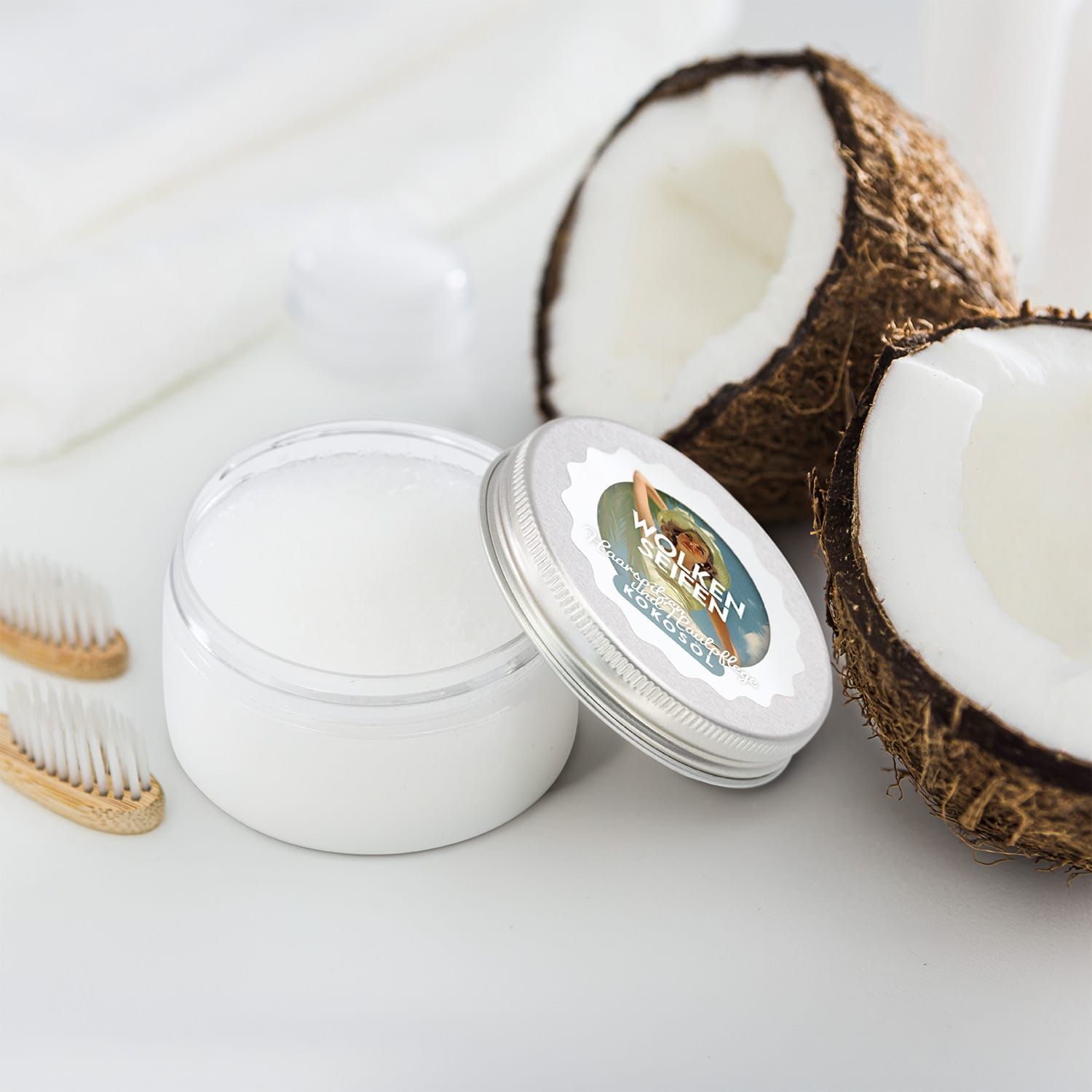 Duftendes Kokosöl - Haarpflege Duftendes Kokosöl - Haarpflege