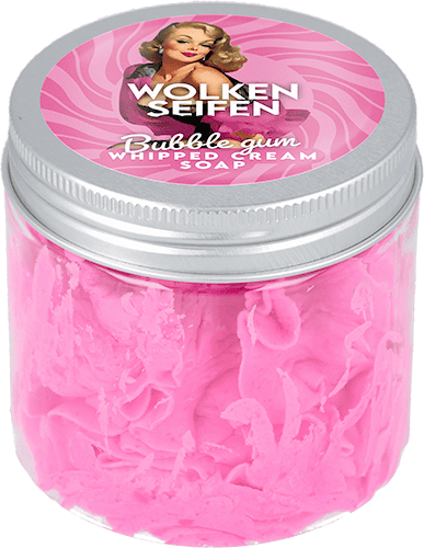 Whipped Cream Soap Bubble Gum