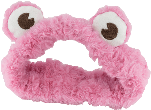 Haarband Glubschi Pink Make-Up-Haarband Glubschi