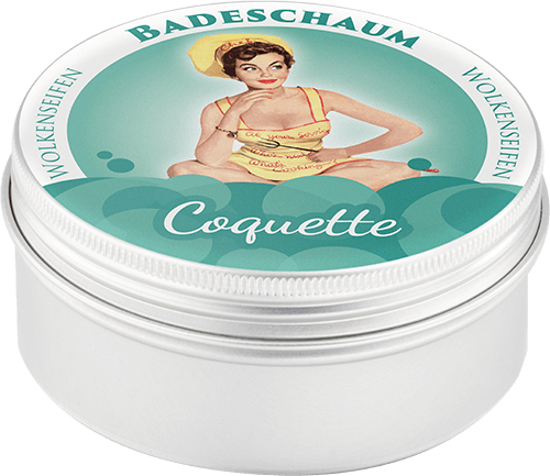Badeschaum Coquette ohne Hintergrund