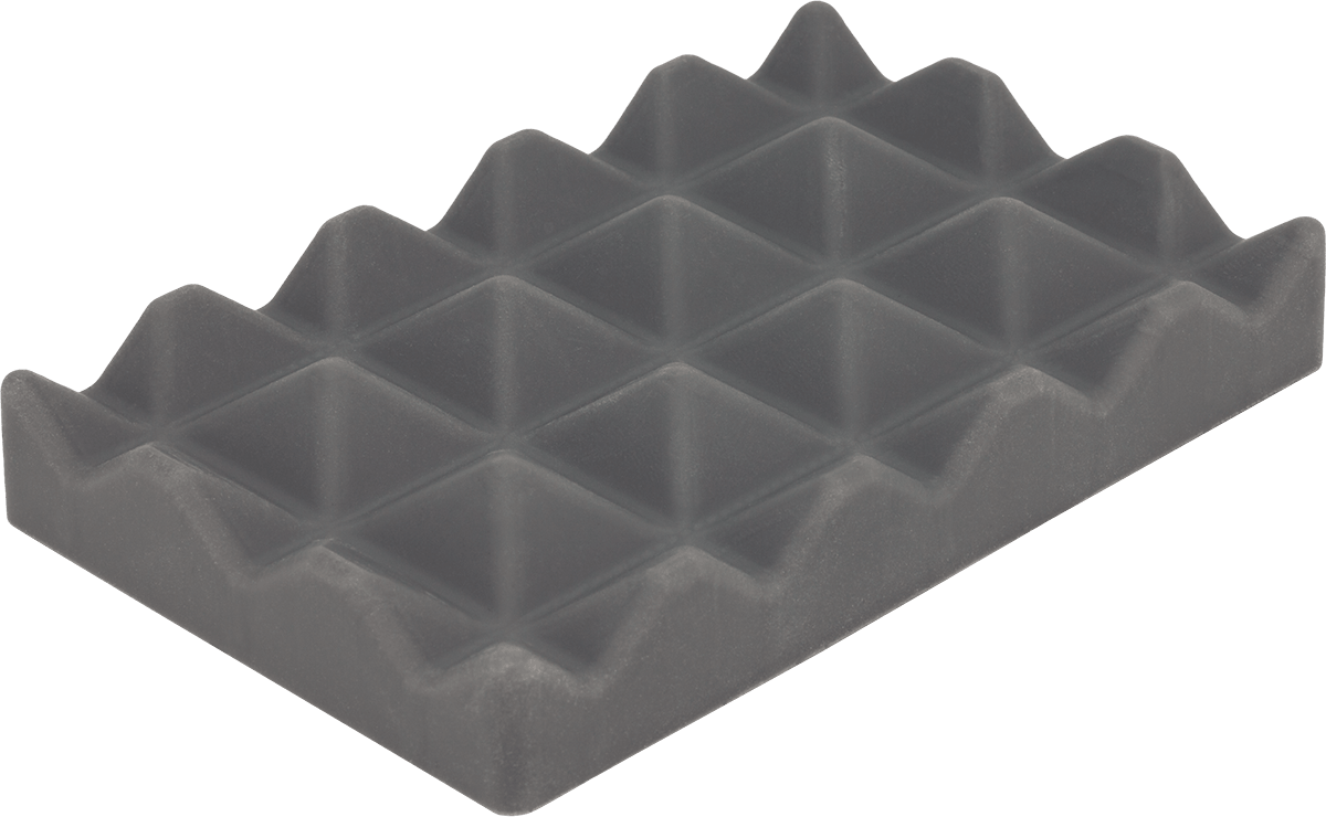 Seifenablage Silikon Pyramide Seifenablage Silikon Pyramide (5 Farben) ohne Hintergrund