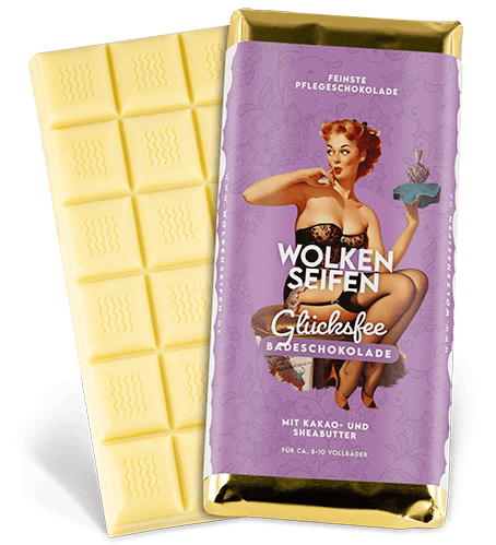 Badeschokolade Glückskind Badeschokolade Glückskind ohne Hintergrund