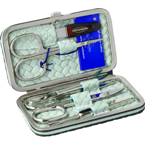 Maniküre-Etui Leder Mint Maniküre-Etui Leder Mint