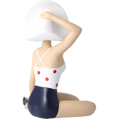 Pinup Schwimmerin mit Hut Pinup Schwimmerin mit Hut