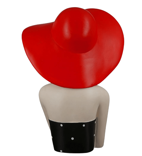 Lady mit rotem Hut Lady mit rotem Hut