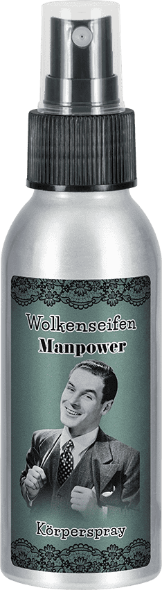 Körperspray Manpower Wolkenseifen Körperspray Manpower