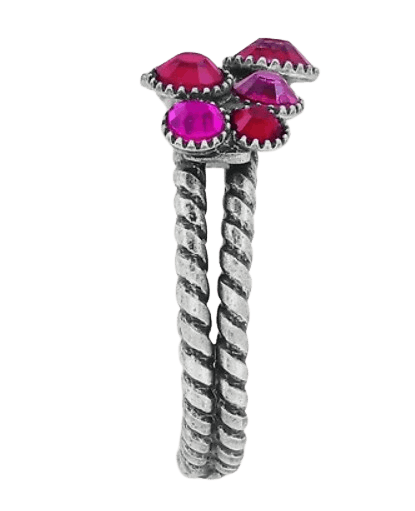 Water Cascade Ring Pink Water Cascade Ring Pink