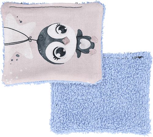 Waschbare Abschminkpads eckig, 3er Set Waschbare Abschminkpads eckig, 3er Set