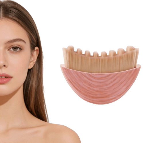 Gua Sha Massage-Bürste Pink Gua Sha Massage-Bürste Pink