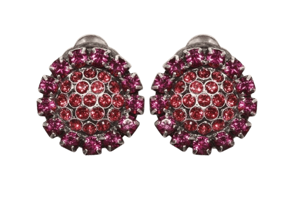 Buttons Ohrclip Pink Buttons Ohrclip Pink