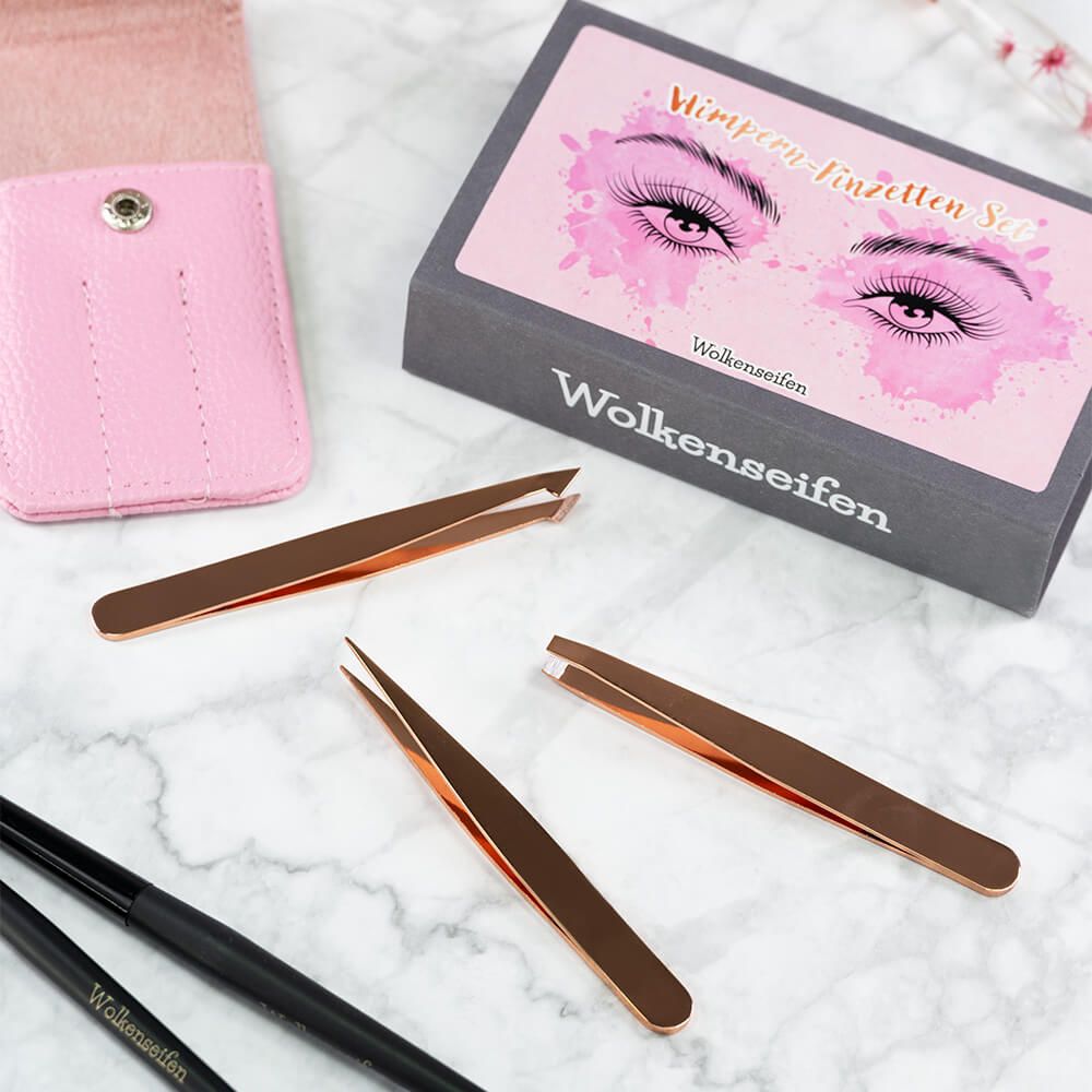 Wimpern-Pinzetten Set Wimpern-Pinzetten Set