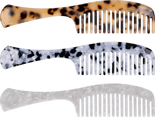 Griffkamm farbenfroh Griffkamm Acetat