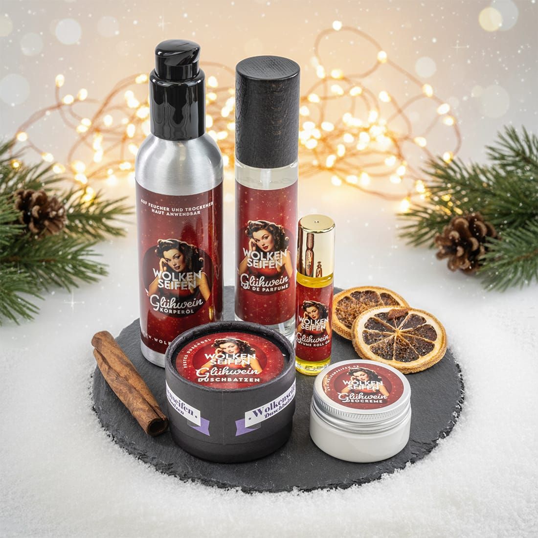 Körperöl Glühwein