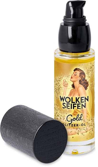 Glitzer-Öl Gold Glitzer-Öl Gold