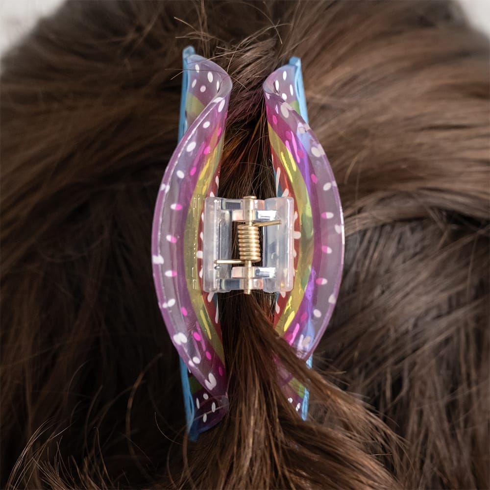 Haarkralle Rainbow blau Haarkralle Rainbow blau