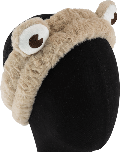 Haarband Glubschi Braun