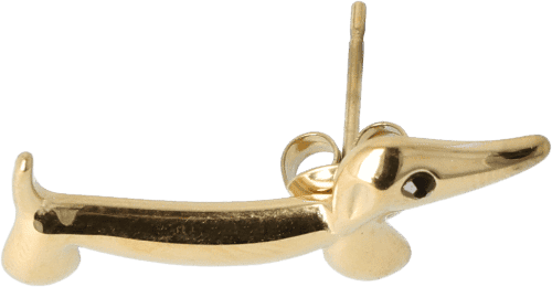 Ohrstecker Dackel Gold Ohrstecker Dackel Gold