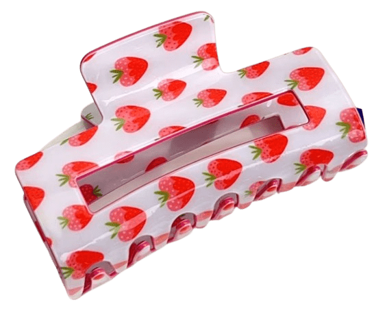 Haarkralle Erdbeere Wolkenseifen Haarkralle Erdbeere