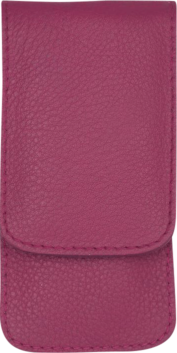 Nagel-Lederetui Siena 3teilig pink Nagel-Lederetui Siena 3teilig pink