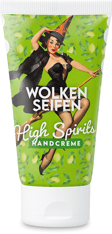 Wolkenseifen Handcreme High Spirits ohne Hintergrund