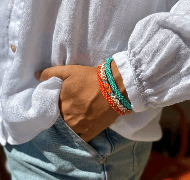 Glasperlenarmband 12 Glasperlenarmband 12