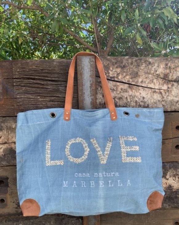 Segeltuchtasche Denim