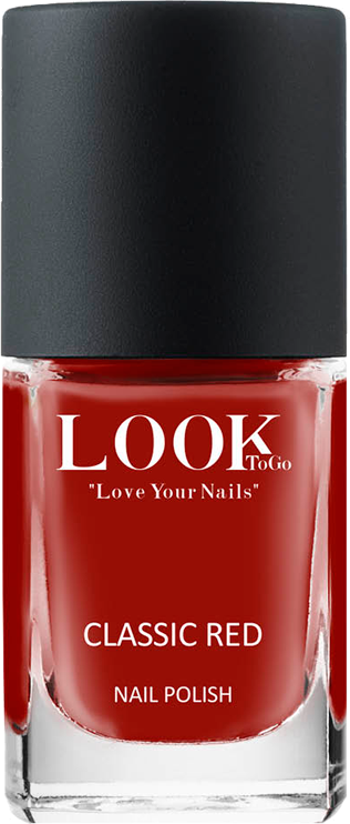 Nagellack Classic Red Look To Go Nagellack Classic Red ohne Hintergrund