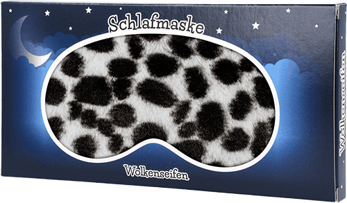 Kuschel-Schlafmaske aus Plüsch Leo Dots Kuschel-Schlafmaske aus Plüsch Leo Dots