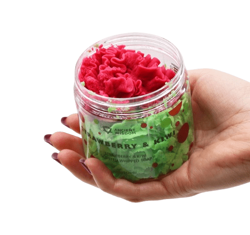 Whipped Cream Soap Strawberry Kiwi