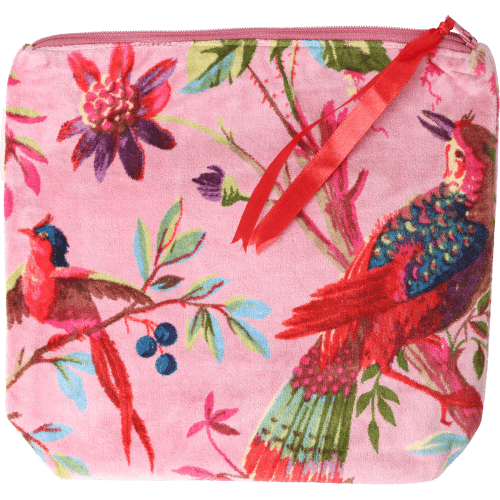 Samttasche Paradies Pink Samttasche Pink