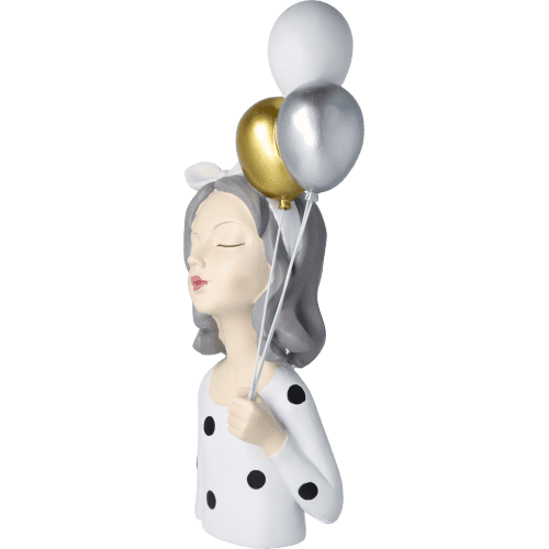 Mädchen Ballons Büste