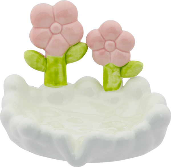 Seifenablage Weiß Blume Seifenablage Weiß Blume