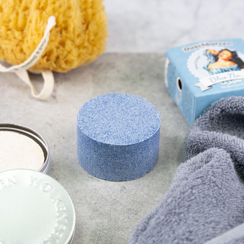 Duschbatzen Blue No. 1 - seifenfreie Pflege