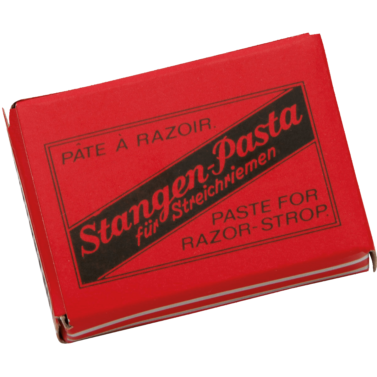 Stangen-Doppelpaste rot/schwarz