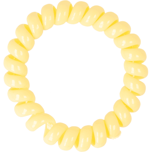 Spiral-Haargummis Gelb-Mix