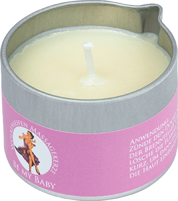 Körperöl- und Pflegekerze Be my Baby Körperöl- und Pflegekerze Be my Baby