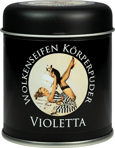 Körperpuder Violetta Streudose Wolkenseifen Körperpuder Violetta Streudose