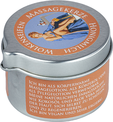 Körperöl- und Pflegekerze Honigmilch Körperöl- und Pflegekerze Honigmilch