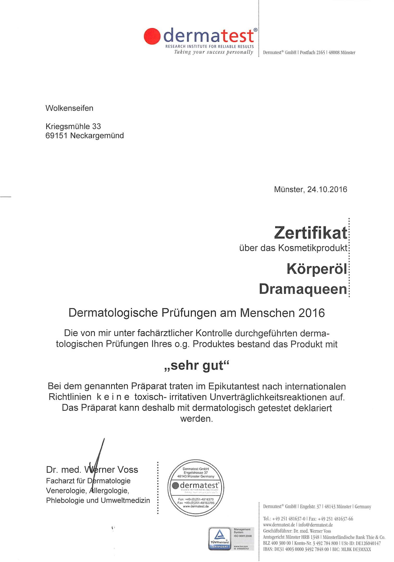 Körperöl Dramaqueen Körperöl Dramaqueen